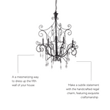 The French Connection Crystal Chandelier