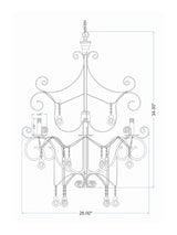The French Connection Crystal Chandelier cadd | homelove.in