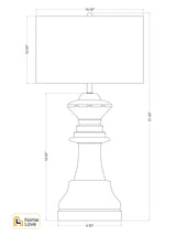 The Queen Table Lamp cadd | homelove.in